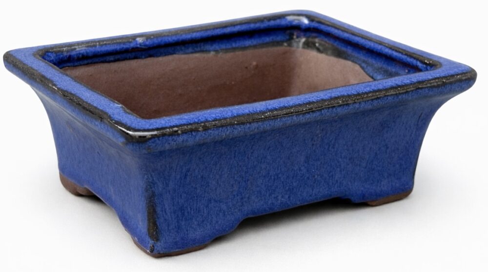 Rectangular Ceramic Bonsai Pot - 16cm