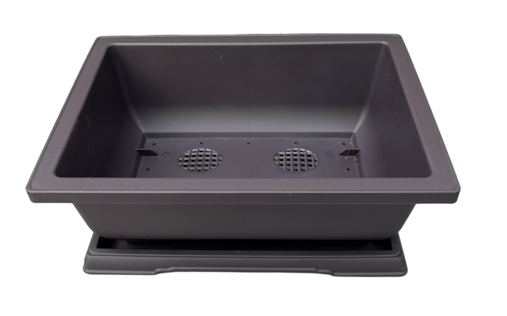 Grower's Range Plastic Bonsai Training Pot Large (29cm) With Matching Tray