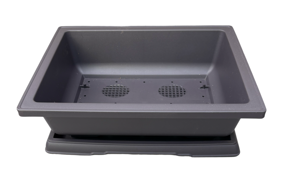 Grower's Range Plastic Bonsai Training Pot Extra Large (36cm) With Matching Tray